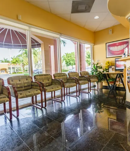Dental Office in Aventura FL - Aventura Dental Center Reception